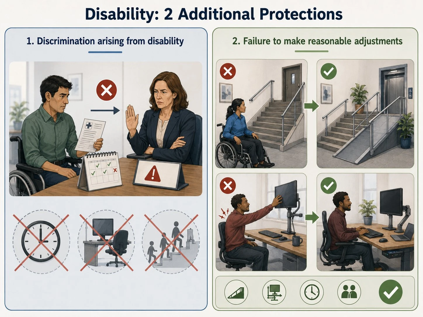 Additional disability protections under the Equality Act 2010